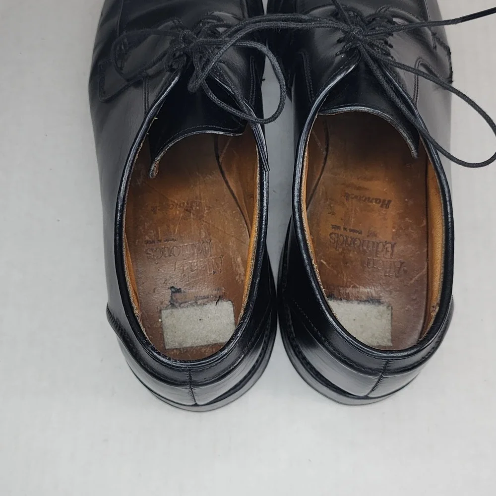 ALLEN EDMONDS Hancock 8404 Oxford Dress‎ Shoes Mens 10 Black Split Toe USA Made